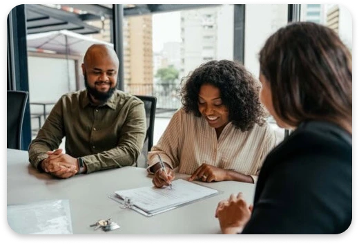 Home sale paperwork meeting